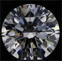 Natural Diamond 5.29 Carats, Round with Excellent Cut, D Color, VS2 Clarity and Certified by GIA