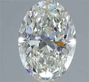 Picture of Natural Diamond 1.01 Carats, Oval with  Cut, J Color, VS1 Clarity and Certified by GIA
