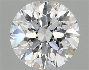 Picture of Lab Grown Diamond 0.97 Carats, Round with Excellent Cut, D Color, VVS2 Clarity and Certified by IGI