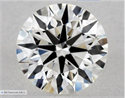 Diamante Natural 0.56 quilates, Redondo , Color I, claridad VVS2 y certificado GIA