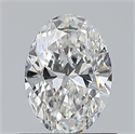 Diamante Natural 0.70 quilates, Ovalado , Color F, claridad VS2 y certificado GIA