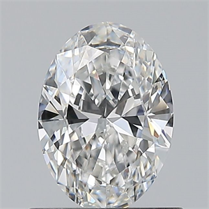Foto Diamante Natural 0.70 quilates, Ovalado , Color F, claridad VS2 y certificado GIA de