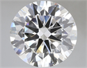 Lab Grown Diamond 7.01 Carats, Round with Excellent Cut, G Color, VVS2 Clarity and Certified by IGI
