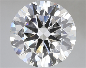Picture of Lab Grown Diamond 7.01 Carats, Round with Excellent Cut, G Color, VVS2 Clarity and Certified by IGI