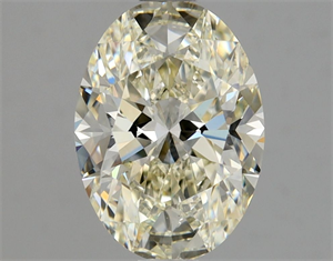 Picture of Natural Diamond 1.21 Carats, Oval with  Cut, L Color, SI1 Clarity and Certified by GIA