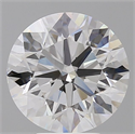 Lab Grown Diamond 4.09 Carats, Round with Ideal Cut, E Color, VS1 Clarity and Certified by IGI