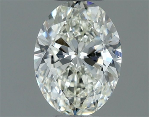Picture of Natural Diamond 0.50 Carats, Oval with  Cut, I Color, VS1 Clarity and Certified by IGI