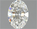 Diamante Natural 0.54 quilates, Ovalado , Color G, claridad VS2 y certificado GIA