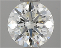 Natural Diamond 0.60 Carats, Round with Excellent Cut, I Color, VVS1 Clarity and Certified by IGI