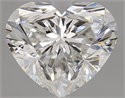 Natural Diamond 1.70 Carats, Heart with  Cut, G Color, SI2 Clarity and Certified by GIA
