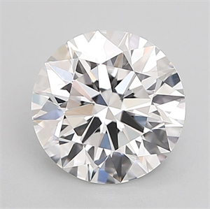 Picture of Lab Grown Diamond 2.05 Carats, Round with Ideal Cut, D Color, VVS2 Clarity and Certified by IGI