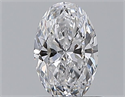 Diamante Natural 0.73 quilates, Ovalado , Color D, claridad VVS2 y certificado GIA