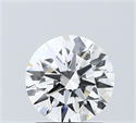 Lab Grown Diamond 1.53 Carats, Round with Ideal Cut, D Color, VVS2 Clarity and Certified by IGI