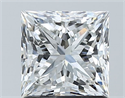 Natural Diamond 1.53 Carats, Princess with  Cut, G Color, VS2 Clarity and Certified by GIA
