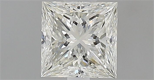 Foto Diamante Natural 0.50 quilates, Princesa , Color I, claridad VS1 y certificado GIA de