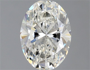 Picture of Natural Diamond 0.77 Carats, Oval with  Cut, I Color, VS1 Clarity and Certified by GIA