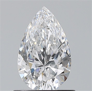 Picture of Natural Diamond 0.70 Carats, Pear with  Cut, D Color, VS1 Clarity and Certified by GIA