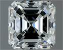 Natural Diamond 1.00 Carats, Asscher with  Cut, G Color, VS1 Clarity and Certified by IGI