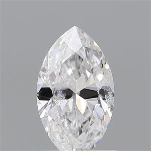 Picture of Natural Diamond 0.70 Carats, Marquise with  Cut, D Color, I1 Clarity and Certified by GIA