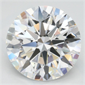 Del inventario de diamantes de laboratorio, 3.03 quilates, Redondo , Color D, claridad IF y certificado IGI