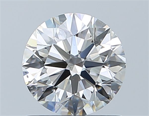 Picture of Natural Diamond 0.80 Carats, Round with Excellent Cut, G Color, SI1 Clarity and Certified by GIA