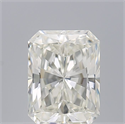 Natural Diamond 0.80 Carats, Radiant with  Cut, H Color, VVS1 Clarity and Certified by IGI
