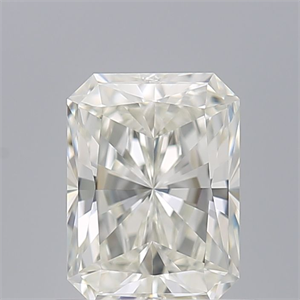 Picture of Natural Diamond 0.80 Carats, Radiant with  Cut, H Color, VVS1 Clarity and Certified by IGI