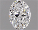 Diamante Natural 0.80 quilates, Ovalado , Color D, claridad VS2 y certificado GIA
