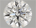 Diamante Natural 0.55 quilates, Redondo , Color I, claridad VVS1 y certificado GIA
