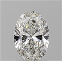 Natural Diamond 1.20 Carats, Oval with  Cut, G Color, SI2 Clarity and Certified by GIA
