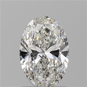 Picture of Natural Diamond 1.20 Carats, Oval with  Cut, G Color, SI2 Clarity and Certified by GIA