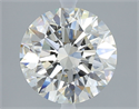 Natural Diamond 2.51 Carats, Round with Excellent Cut, I Color, VS2 Clarity and Certified by GIA