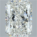 Natural Diamond 4.01 Carats, Radiant with  Cut, I Color, VVS1 Clarity and Certified by GIA