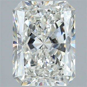 Picture of Natural Diamond 4.01 Carats, Radiant with  Cut, I Color, VVS1 Clarity and Certified by GIA