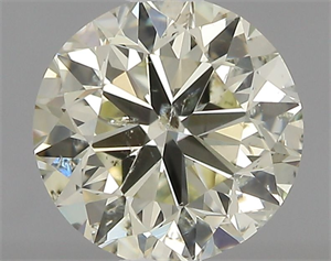 Picture of Natural Diamond 0.70 Carats, Round with Very Good Cut, M Color, SI2 Clarity and Certified by IGI