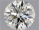 Diamante Natural 0.90 quilates, Redondo , Color I, claridad VS1 y certificado GIA
