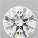 Lab Grown Diamond 0.93 Carats, Round with Ideal Cut, E Color, VS2 Clarity and Certified by IGI