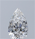 Diamante Natural 0.43 quilates, De pera , Color F, claridad VS2 y certificado GIA