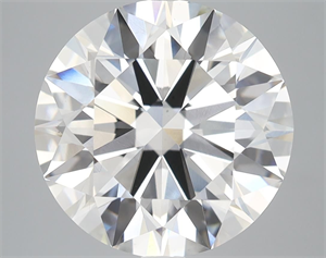 Picture of Lab Grown Diamond 6.70 Carats, Round with Ideal Cut, G Color, VS1 Clarity and Certified by IGI