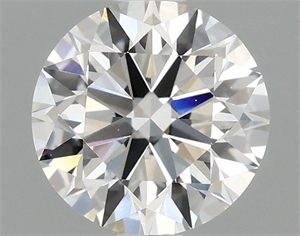 Picture of Lab Grown Diamond 1.00 Carats, Round with Excellent Cut, E Color, VS1 Clarity and Certified by IGI