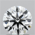 Del inventario de diamantes de laboratorio, 1.10 quilates, Redondo , Color F, claridad VVS1 y certificado IGI