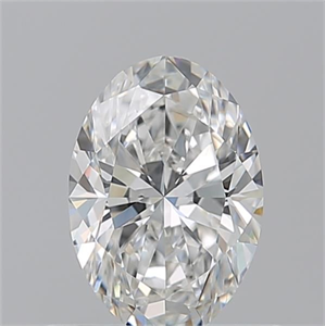Picture of Natural Diamond 0.70 Carats, Oval with  Cut, E Color, VVS2 Clarity and Certified by GIA