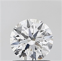 Lab Grown Diamond 0.81 Carats, Round with Ideal Cut, D Color, VS1 Clarity and Certified by IGI