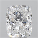 Natural Diamond 3.50 Carats, Cushion with  Cut, D Color, VS2 Clarity and Certified by GIA