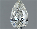 Diamante Natural 0.50 quilates, De pera , Color I, claridad VVS1 y certificado IGI