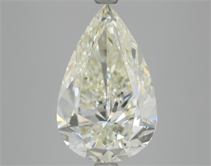 Picture of Natural Diamond 4.02 Carats, Pear with  Cut, K Color, VS1 Clarity and Certified by HRD