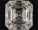 Natural Diamond 1.70 Carats, Asscher with  Cut, N Color, VVS1 Clarity and Certified by GIA