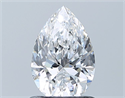 Natural Diamond 0.91 Carats, Pear with  Cut, D Color, VS1 Clarity and Certified by GIA