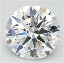 Lab Grown Diamond 3.33 Carats, Round with Excellent Cut, D Color, VVS1 Clarity and Certified by GIA