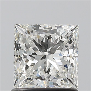 Picture of Natural Diamond 1.00 Carats, Princess with  Cut, G Color, VS1 Clarity and Certified by GIA